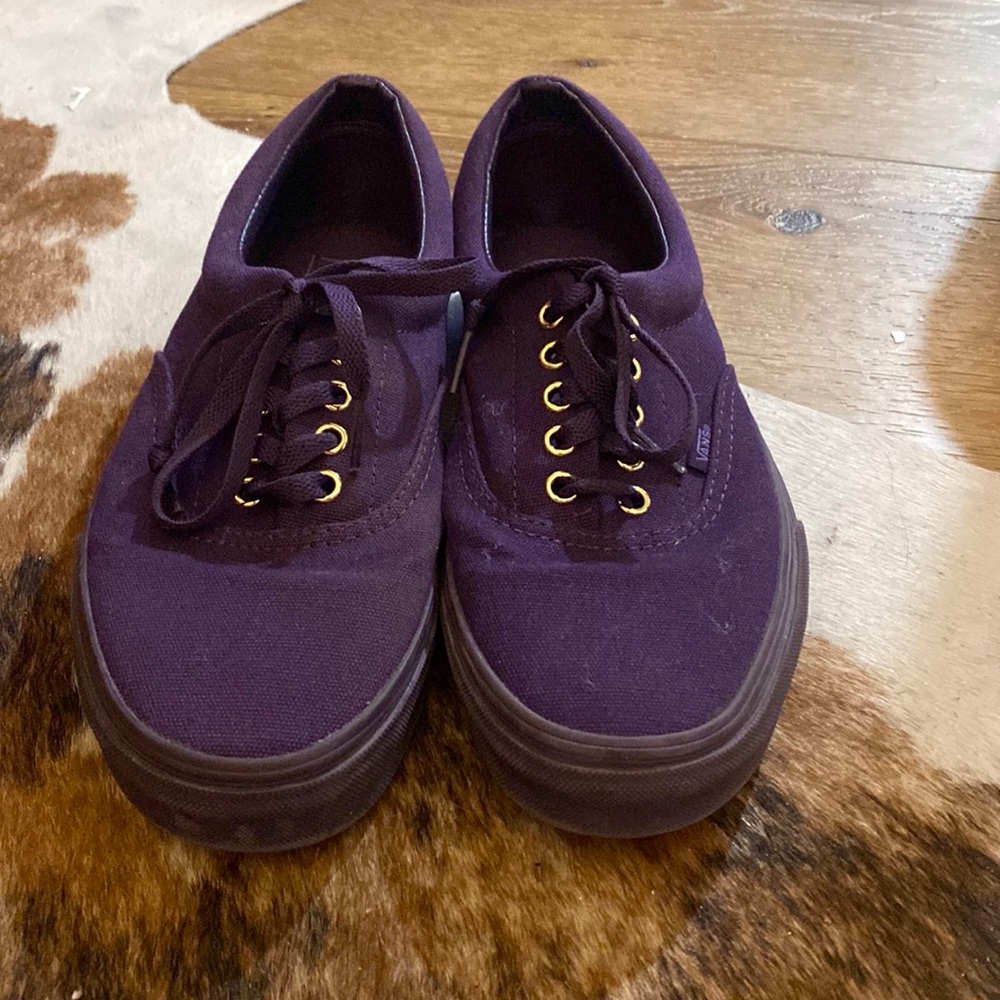 Vans Era Gold Mono Blackberry Cordial Skate Shoes